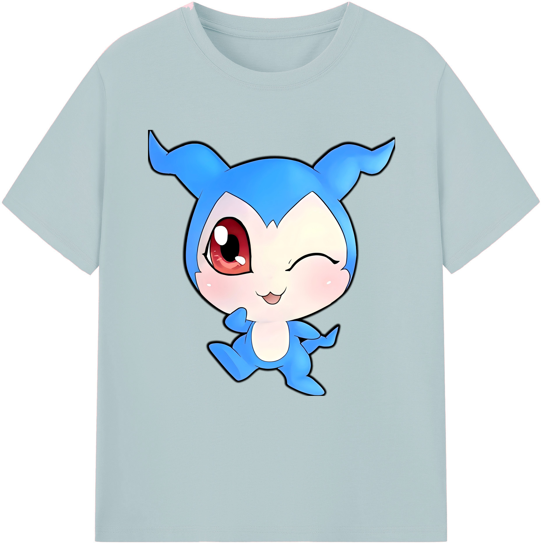 （画像用） Digimon デジタルモンスター/デジモン 綿100％半袖Tシャツ（フロントプリント）
